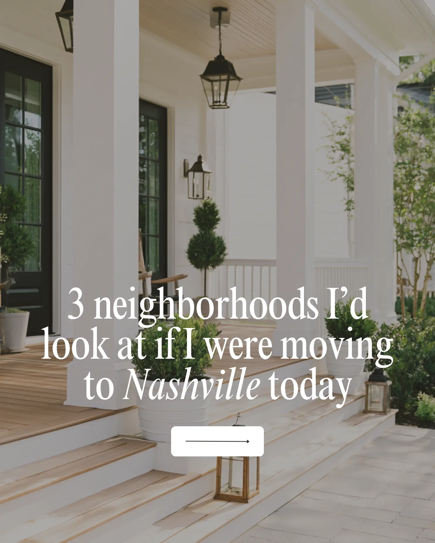 Carousel cover post about three Nashville neighborhoods